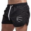 Générique Shorts de Sport Élastiques pour Homme avec Poches et Séchage Rapide Fitness Exterieur Eté