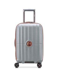DELSEY PARIS Valise cabine rigide 55x35x25 cm 36 L IATA approuvée Platine - CARROUSEL