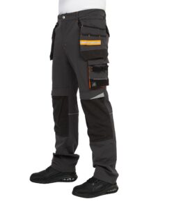 BWOLF Vector Pantalon De Travail Robuste Et Flexible Pour Homme - Léger, Extensible, Multipoches – 90% Nylon 10% Élastha