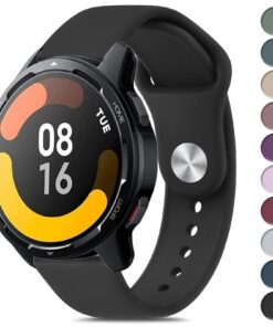 Bracelet Xiaomi Watch S1 Active/Xiaomi Watch S3 en silicone 22mm Femmes Hommes