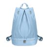 HUA ANGEL Sac à Dos de Sport Léger et Imperméable Unisexe pour Gym, Football et Natation avec Compartiment à Chaussures