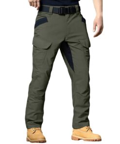 Pantalon Chasse Homme Cargo Tactique Électricien Chaud Randonnée Tronçonneuse