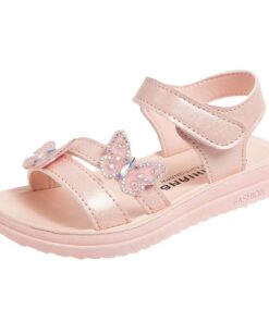 Sandales génériques fille tendance antidérapantes - Chaussures de plage pieds nus - Confortables pour l'extérieur