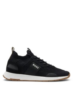 BOSS Hommes Baskets Titanium Runn Élégantes avec Tige Repreve® pour Hommes au Prix Attraitif 42EU