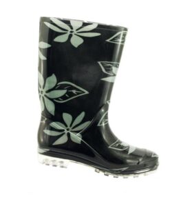 Chaussures REIS Grensho PVC Noir/Gris Homme Plage Élégance Large Pointure