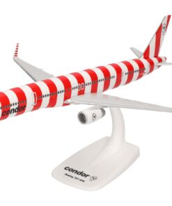 Herpa Modèle d'avion Snap-Fit Condor Boeing 757-300 Passion Miniature à l'échelle 1:200 Objet de Collection Plastique