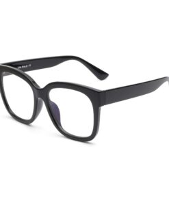 Lunettes JIM HALO anti-lumière Bleue pour Femme | Élégantes et Surdimensionnées en Métal | Parfaite pour le Travail sur