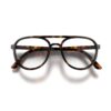 LONDON MOLE® Pilot Lunettes anti-lumière bleue | Bloqueurs bleus en forme de pilote cool | Protection anti-fatigue pour