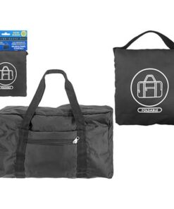 Sac de cabine PMS Élégant Ryanair Noir – Léger et Compact – Parfait pour Voyager Intelligemment – 40 x 20 x 25 cm – Élég