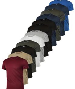 Generic Lot de 3 T-Shirts Homme col Rond uni été moda masculine