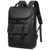 Sac à Dos Homme d' Affaire Imperméable 15.6 Poucespour Collège Travail Voyage-Noir Sac à Dos Femme Elegant Imperméable
