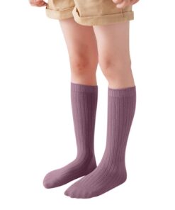 Chaussettes Noir Unisexe Enfant Crew Sans Couture 31-34 Couette en Coton Étalonner