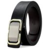 Ceintures RNIEGA Hommes en Cuir, Ceinture à Cliquet Automatique Réglable pour Hommes, Ceinture en Cuir pour Hommes avec