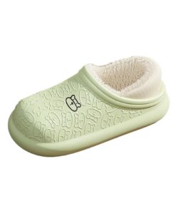 Pantoufles generiques imperméables pour femme - Thermiques et confortables - Semelle épaisse pour intérieur et extérieur