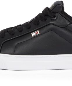 Tommy Hilfiger Femme Icon Court Sneaker pour Femmes Mode et confort en toute circonstance Taille US 6-11 Chic et pratiqu