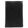 Charmoni Grand Portefeuille Classique pour Homme - Porte Carte Crédit CB Monnaie permis Conduire Carte Grise - en Cuir V