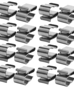 Toyvian Clips Photovoltaïques En Acier Inoxydable Pour Installation Solaire Professionnelle Clips Câbles Résistants Anti