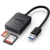 UGREEN USB |0 Lecteur de Carte SD Rapide et Facile d'Usage pour Photos et Videos Max 2To Supporte Micro SDXC SDHCMMC Tub