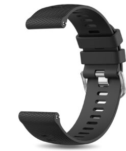 YLK Silicone Bracelet Homme Femme - Flexible et Dégagement Rapide 18mm 20mm 22mm - Pour Hommes et Femmes - Nouveau Desig