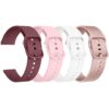 Mugust 3Pack Bracelets de Montres Silicone 20mm 22mm, Remplacement Dégagement Rapprt pour Femme et Homme (20mm, Pack A)
