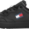 Tommy Hilfiger Chaussures-Sneakers/Sport pour Hommes pour Running et Fitness avec Support en Semelle Élastique et Tech S