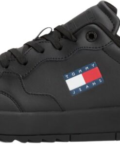 Tommy Hilfiger Chaussures-Sneakers/Sport pour Hommes pour Running et Fitness avec Support en Semelle Élastique et Tech S