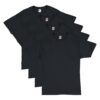 Hanes Homme T-Shirt Court Manches Lot de 4 Chemises Confort Soft