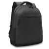 Waytex Sac à dos pour ordinateur portable 15" avec 2 poches zippées et sac noir