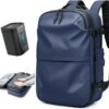 DUNSBY Sac à Dos Sous Vide 60L Approuvé Pour Vol pour Hommes et Femmes avec Pompe À Vide et Compression