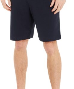 Tommy Hilfiger Short de Jogging Homme Jersey Short Court + Taille + Taille Moyenne + Coupe Classique + Polyester Élastha
