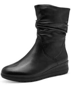 Jana bottines en cuir classiques pour femme avec fermeture éclair - confortable et chic pour le quotidien - taille US 6-