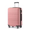 Valise cabine rigide ABS Nu petits voyageurs avec roues et serrure TSA