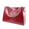 FuninCrea Grand sac fourre-tout rétro en cuir synthétique, sac à main surdimensionné pour femme, sac de courses imperméa