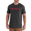 Titre SEO optimisé : Carhartt Force Cotton Delmont Graphic Short Sleeve T-Shirt Homme - Housse de lit en coton 100%, Tai