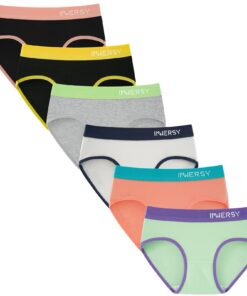 Culottes en coton stretch INNERSY pour filles 8-16 ans - slip sportif - lot de 6 - OEKO-TEX_standard_100