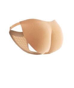 MNSFA Culotte rembourrée en silicone pour les fesses et les hanches femme hiver chaud confortable