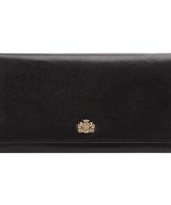 WITTCHEN Portefeuille en Cuir de Grain Noir Collection Arizona 10-1-075-1 Luxueux et Détailé