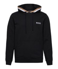 BOSS Iconic Sweat À Capuche Homme - Mode Élégante Pour Lounger À La Maison - Grande Taille Disponible