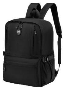 SUCIKORIO Sac à Dos Bagage Avion Femme Homme Imperméable Nylon 40x30x20cm Cabin Valise Porte-OrdinateurPortable 15,6 Pou