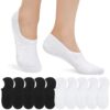 IceReco 10 Paires Chaussettes Invisibles Femme Chic et Comodo Femme Coton OEKO-TEX STANDARD 100