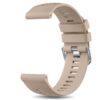 Bracelet Wanme Compatible avec Garmin Forerunner 255, Vivoactive 4, Venu 3, Venu 2, Forerunner 265, 22mm Silicone Thé à