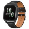bracelet cuir garmin forerunner 570 noir compatible