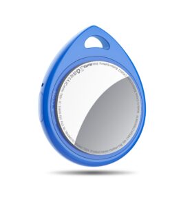 Traceur Tags Bluetooth, Bleu foncé | Compatible avec l'application Localiser d'Apple (Uniquement iOS) | Localisateurs Ta