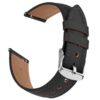 Wanme 18mm 20mm 22mm Bracelet de Montre en Cuir Homme Femme | Dégage Rapidement | Taille Adaptable | Trendy Style | Gran