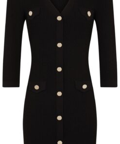 Robe Morgan ajustée 3/4 boutonnée pour femmes en vacances fonctionnelle et élégante M613