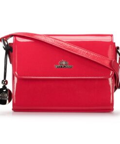 Sac Besace Femme En Cuir Verni De WITTCHEN Modelle Idéal Pour La Mode Et Pratique En Tous Lieux AVEC Son Design Elegant
