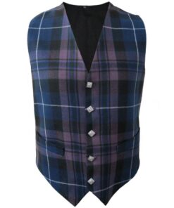 Gilet Tartanista Taille Écossais Hommes Hiver Chaude Douxرحل