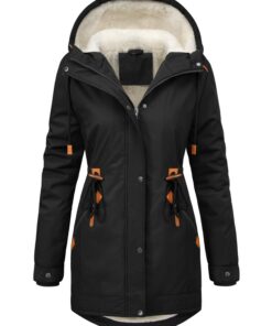 RITOSTA Manteau Femme Chic Hiver Veste Polaire Epaisse avec Zip Global Recycled Standard