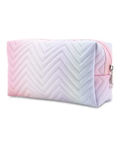 Boobeen Grand Sac de Maquillage Étanche, Sac de Voyage Femmes Filles, Pliable et Étanche pour Organisation Déplacement