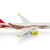 Herpa Avion Miniature airBaltic Airbus A220-300 50th A220 - YL-ABX, 1:500 Échelle Objets de Collection, Modèle Métal USA